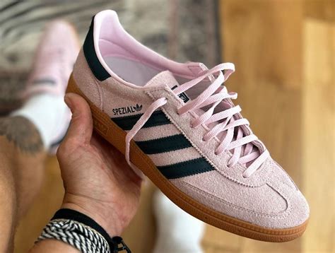 adidas handball spezial grün pink|Adidas handball pink shoes.